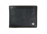 Men's leather wallet SEGALI 907 114 026 black/cognac - Wallet