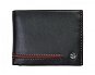 Men's leather wallet SEGALI 753 115 026 black/red - Wallet
