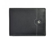 Men's leather wallet SEGALI 755 139 2007 black/cognac - Wallet