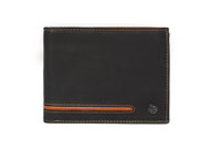 Men's leather wallet SEGALI 730 115 2007 antracite - Wallet