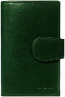 Women's leather wallet SEGALI 9023 A green - Wallet