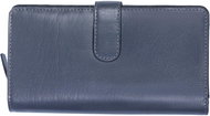 Women's leather wallet SEGALI 3489 grey - Wallet