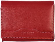 Women's leather wallet SEGALI 70091 red - Wallet