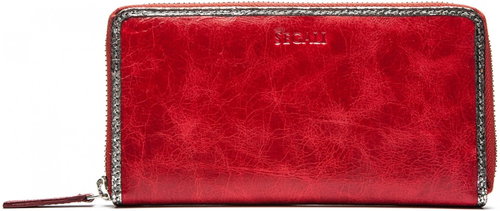 Women's leather wallet SEGALI 612 06 9086 fiama red - Wallet - Main image