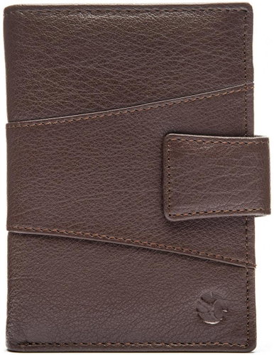 Men's leather wallet SEGALI 61326 brown - Wallet - Main image