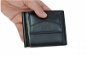 Men's leather dollar bag SEGALI 1741 black - Wallet