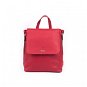 women's leather backpack SEGALI 9027 rojo - Laptop Backpack