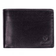 Men's leather wallet SEGALI 2020 black - Wallet