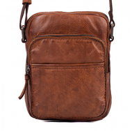 Taška přes rameno kožená SEGALI 29413 tan - Taška přes rameno