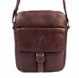 Shoulder bag leather SEGALI 29378 brown - Shoulder Bag