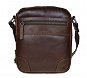 Shoulder bag leather SEGALI 25577 brown - Shoulder Bag