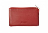 Leather keyring SEGALI 7289 red - Case for Personal Items