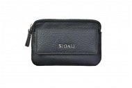Leather key ring SEGALI 7483 A black - Case for Personal Items