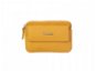 Leather key ring SEGALI 7483 A yellow - Case for Personal Items