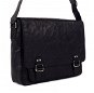 Men's leather bag SEGALI 6135 black - Laptop Bag