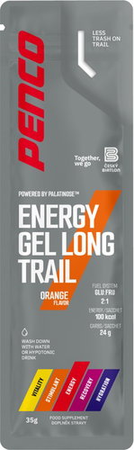 Penco Energy gel LONG TRAIL 35 g, orange - Energy Gel - Main image