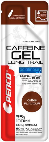 Penco Caffeine gel LONG TRAIL 35 g, coffee - Energy Gel - Main image