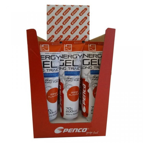 Penco Energy Gel LONG TRAIL, 70g, Orange, Tube, 15pcs - Energy Gel - Main image