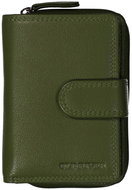 Old river Women's leather wallet green - Wallet