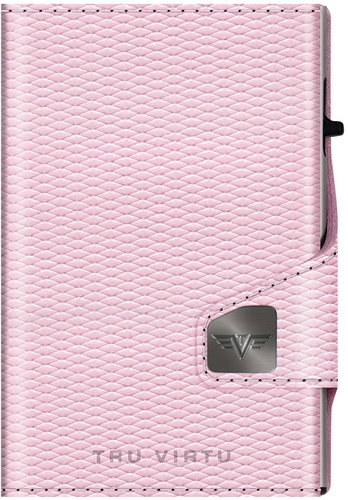Tru Virtu Wallet Click & Slide Rhombus, rosé/silver - Wallet - Main image