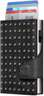 Tru Virtu Click & Slide Punk wallet, silver/silver - Wallet