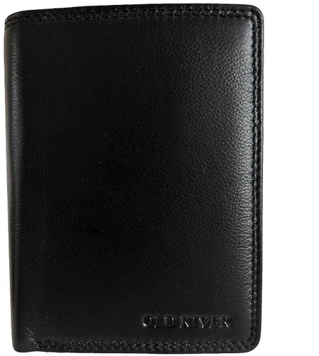 Old River Men's wallet with billfold, black - Wallet - Main image
