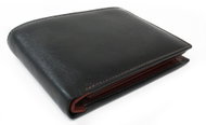 Arwel Malachi men's leather wallet in dark brown - Wallet