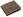Brown bamboo leather men's wallet