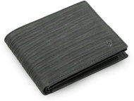 Arwel Andre black bamboo men's leather wallet - Wallet