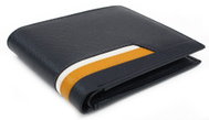 Arwel Birger dark blue men's wallet with orange detail - Wallet