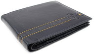 Arwel Majvor men's dark blue leather wallet - Wallet