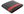 Red and black leather wallet