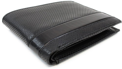 Arwel Svante men's black leather wallet - Wallet - Main image