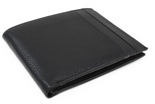 Arwel Bertil men's leather wallet – black - Wallet - Main image
