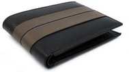 Arwel Eskil men's brown/black leather wallet - Wallet