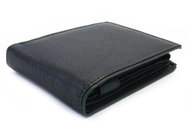 Arwel Marston leather wallet with green clasp - Wallet