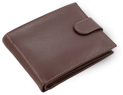 Arwel Thomas men's brown leather wallet - Wallet - Main image