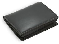 Arwel Dominico men's black leather wallet - Wallet