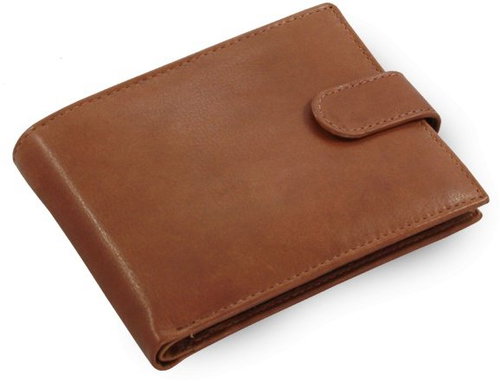 Arwel Collin dark brown leather wallet - Wallet - Main image