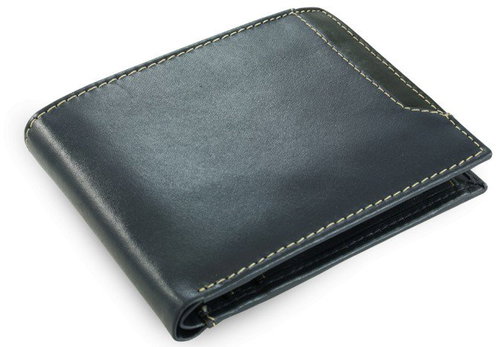 Arwel Nenden dark blue leather wallet Main image Arwel Nenden dark blue leather wallet - Wallet - Main image