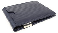 Arwel Marit blue and black leather money clip wallet - Wallet