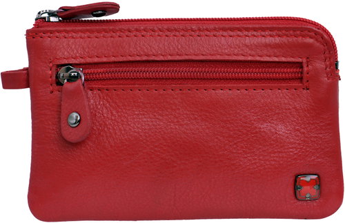 TRAVEL 'N' MEET Wallet leather red - Wallet - Main image