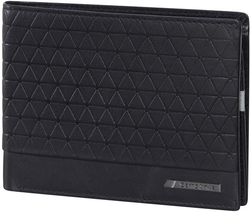 Samsonite PRO-DLX SLG 047, leather, lie-flat format, obsid. black - Wallet - Main image