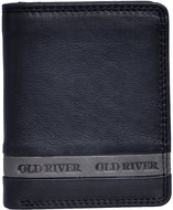 Old River Wallet portrait format, black and grey - Wallet