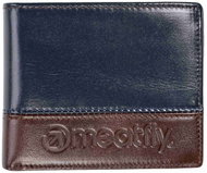 Meatfly Eddie Premium, navy/brown - Wallet
