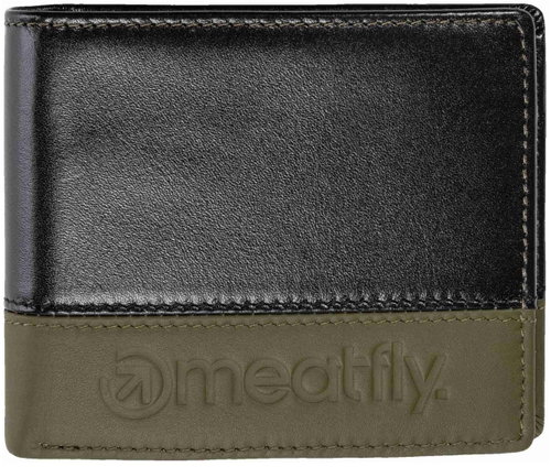 Meatfly Eddie Premium, olive/black - Wallet - Main image