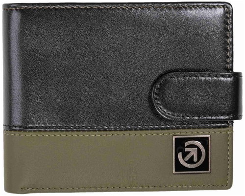 Meatfly Nathan Premium, olive/black - Wallet - Main image