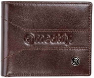 Meatfly Zac Premium, Dark Brown - Wallet
