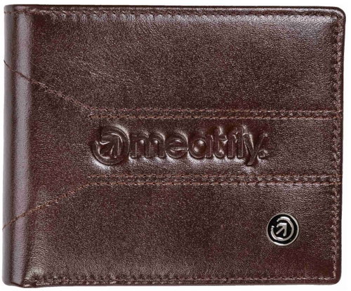 Meatfly Zac Premium, Dark Brown - Wallet - Main image