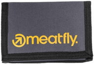 Meatfly Huey, dark grey/gold - Wallet
